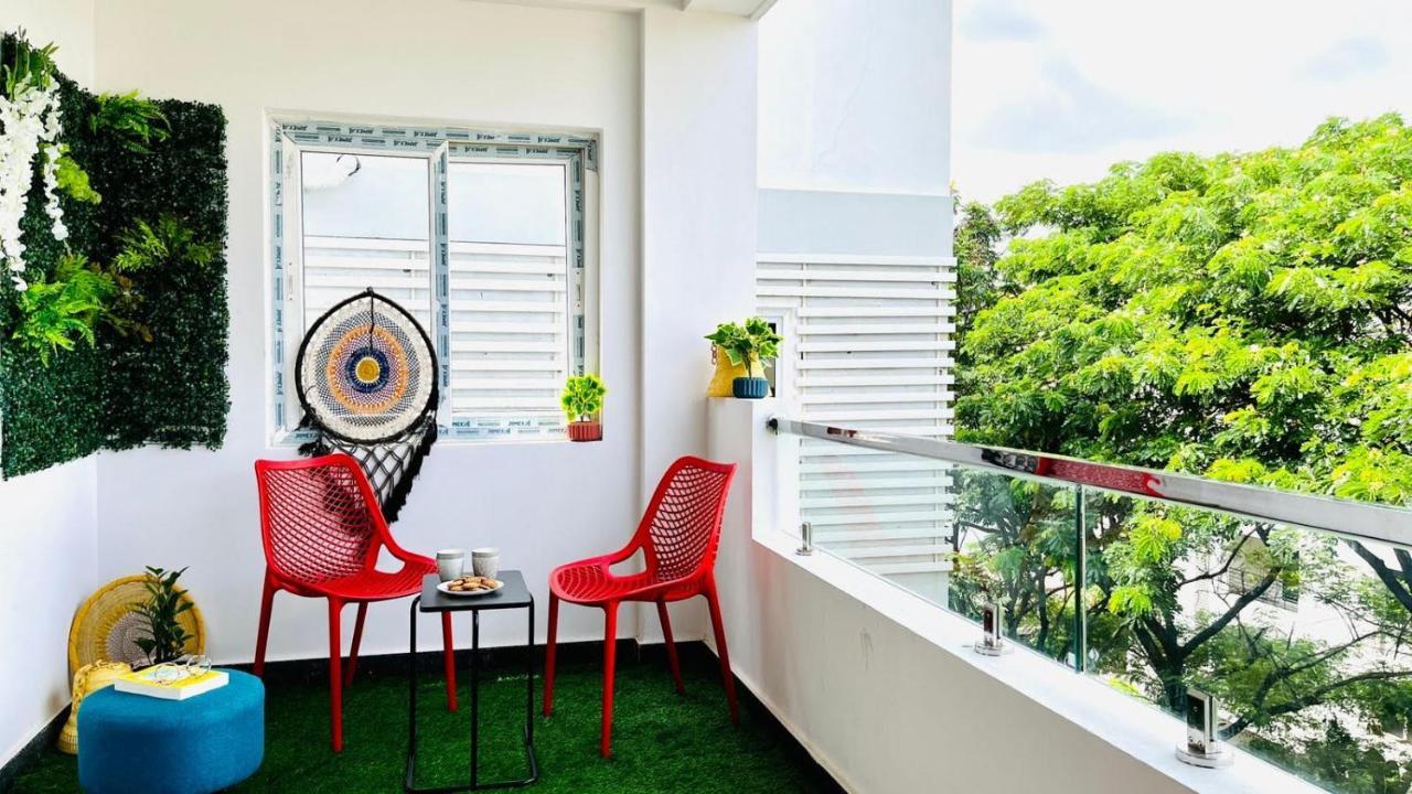 Olive Service Apartments Gachibowli Hyderabad Exterior foto
